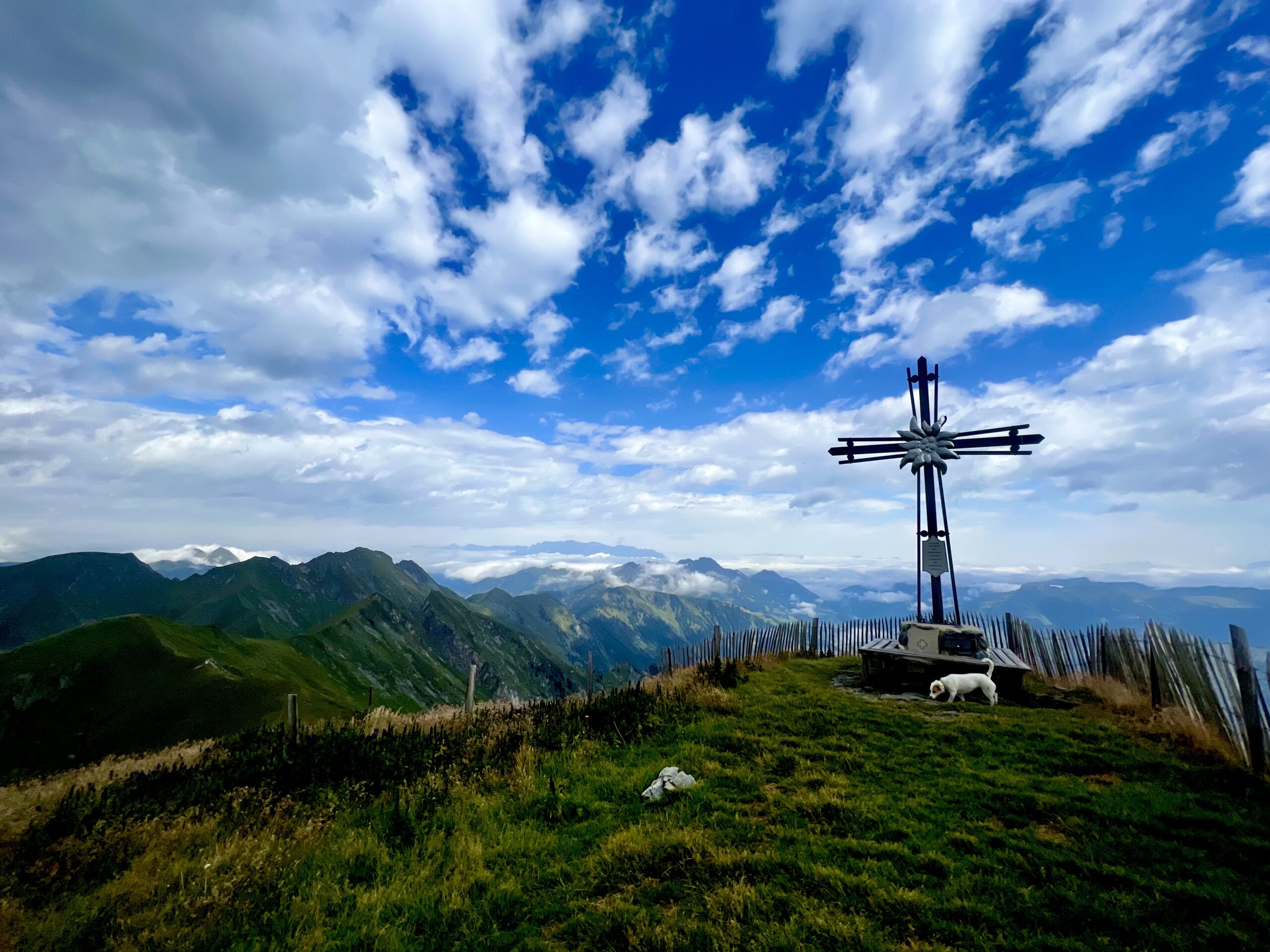 Trails über dem Gasteinertal: Über den Gamskarkogel (2467 m) zum Frauenkogel (2424 m) und Tennkogel (2338 m)