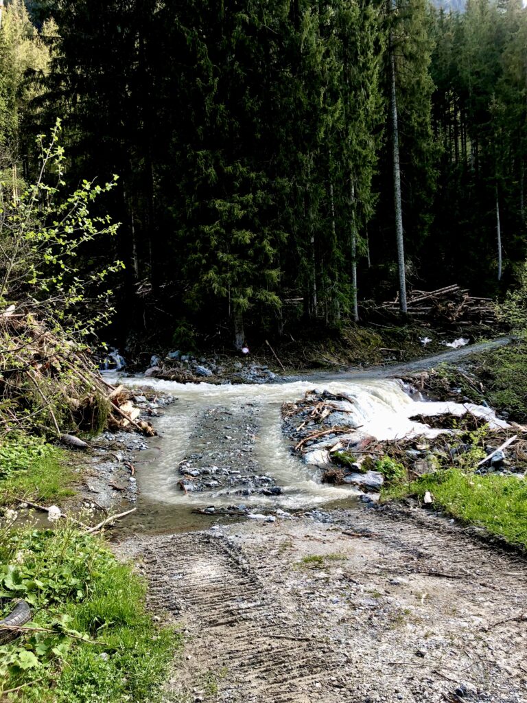 Im Frühjahr muss man mit viel Wasser rechnen