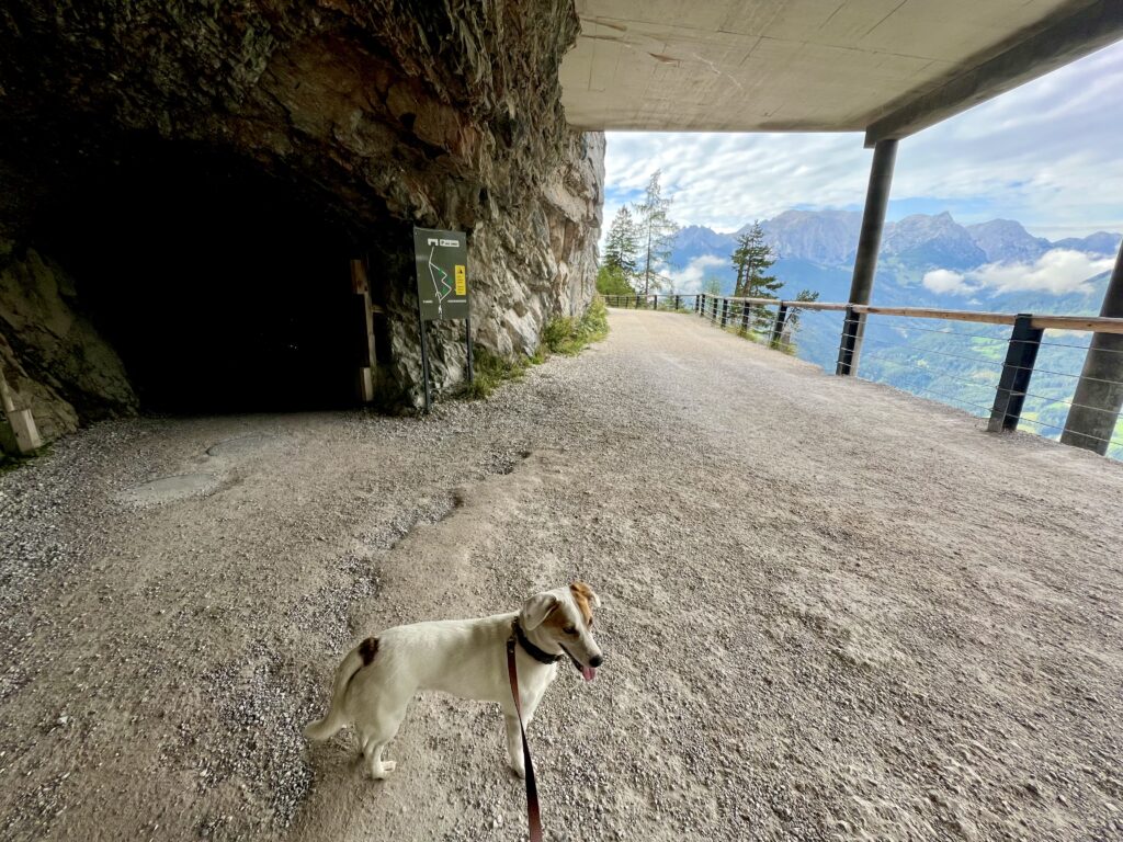 Tunnel bei der Eisriesenwelt