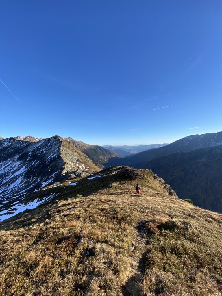 Abstieg nach St. Nikolai über die Sölkpass Kapelle