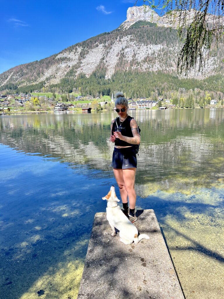 Altausseer See mit Hund