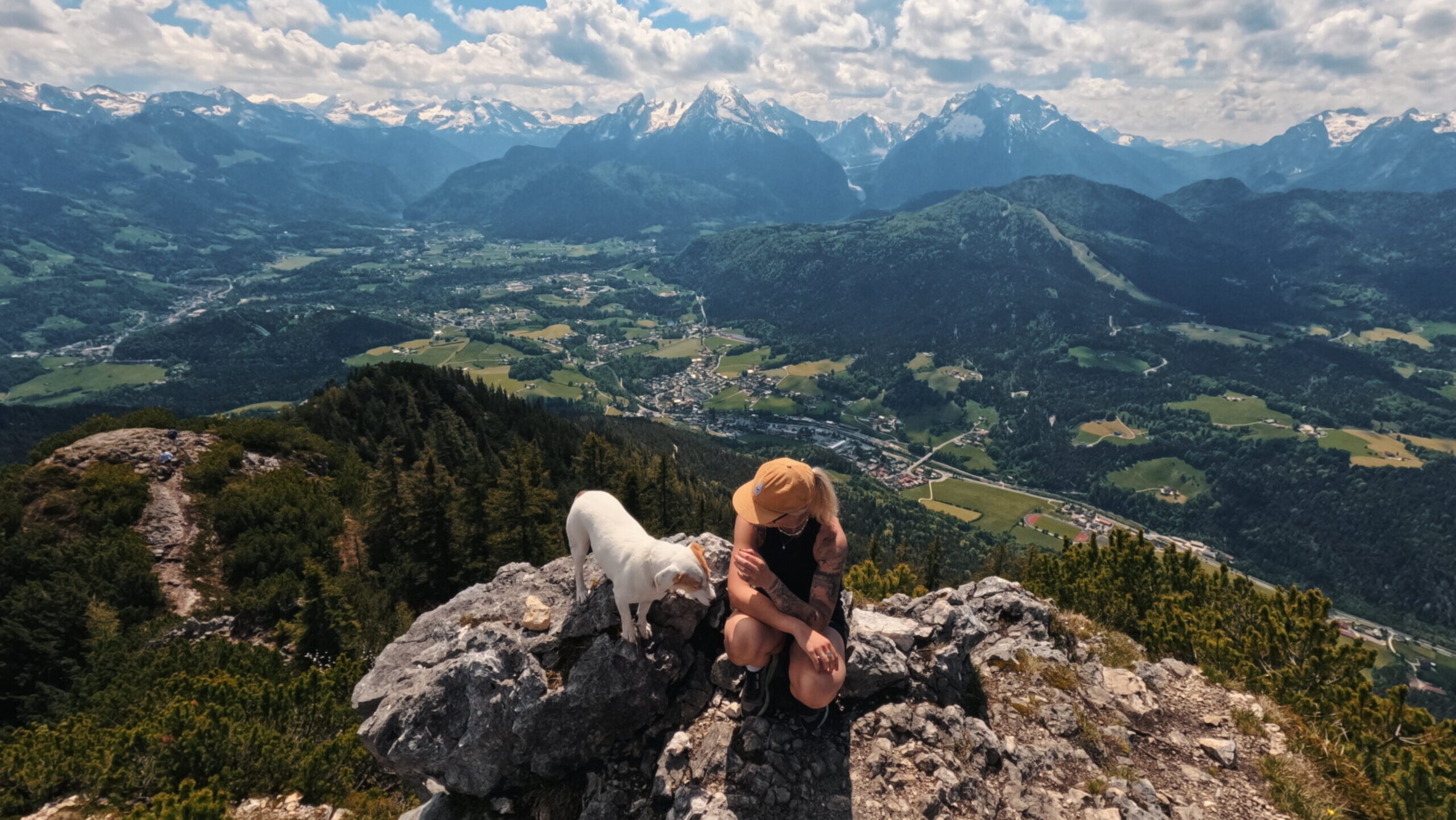 Die West-Seite des Untersbergs: Über den Gr Rauher Kopf (1604m) auf den Berchtesgadener Hochthron (1972m)